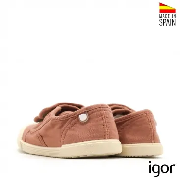 Zapatillas lona Igor teja