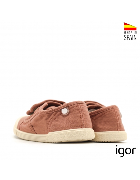 Zapatillas lona Igor teja