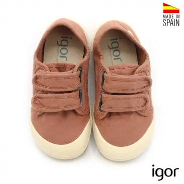 zapatillas lona Igor teja
