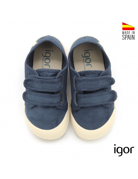 zapatillas respetuosas niño MARINO