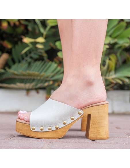 zueco tacon plataforma