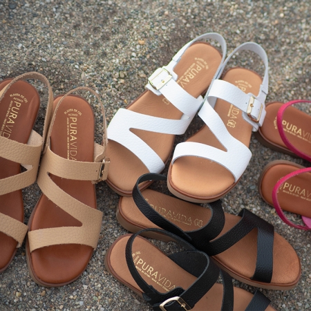 Sandalias Planas Outlet Sandalias Piel Sandalias Piel Sandalias