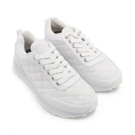 zapatillas de vestir hombre blancas