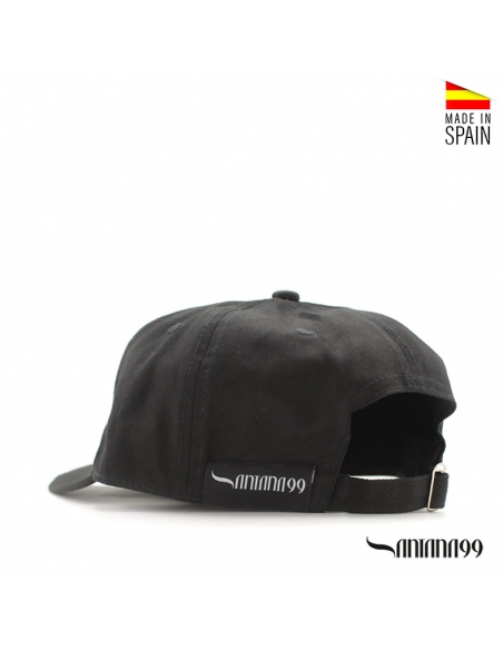 gorra negra hombre Santana99