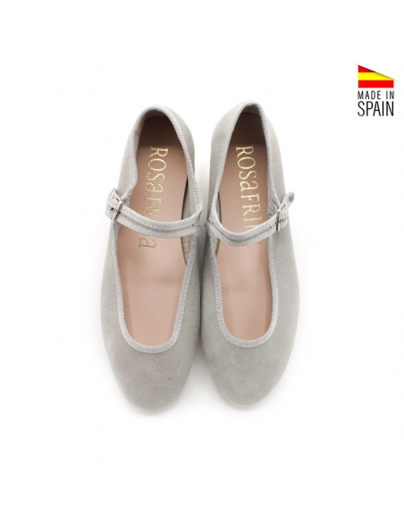 merceditas mujer grises