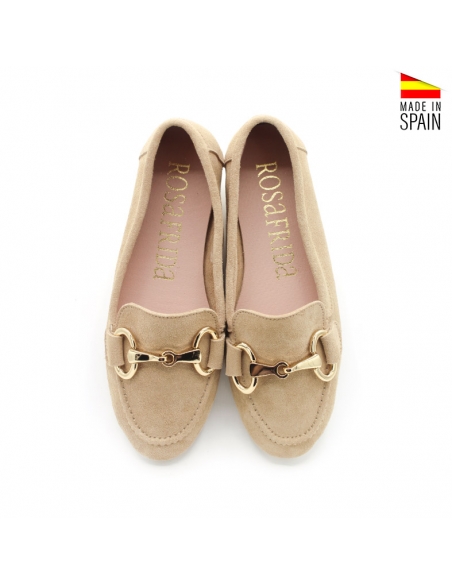 Mocasines Mujer serraje