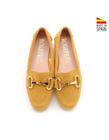Zapatos Mocasines amarillos