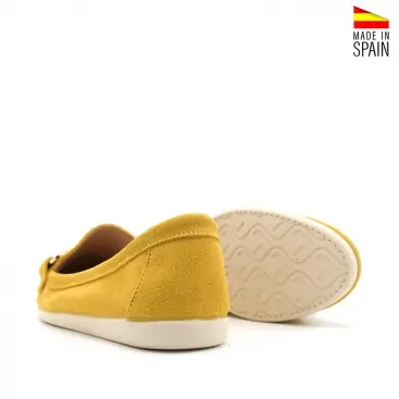 Mocasin Amarillo serraje