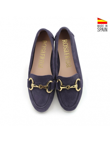 Mocasin Azul serraje