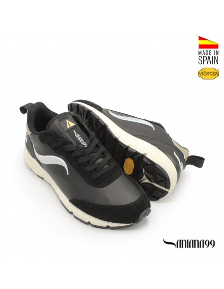 Sneaker negra Hombre