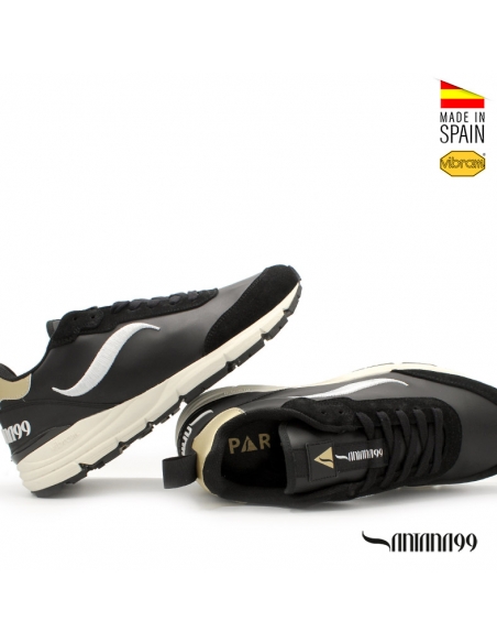 Sneakers negras Hombre