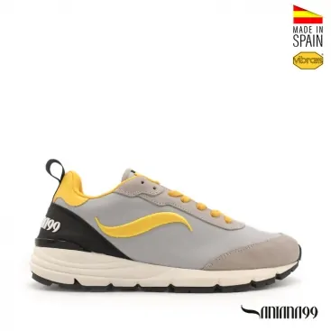 sneakers grises hombre