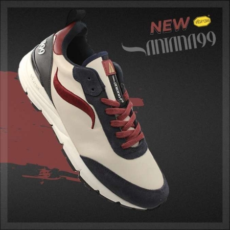 zapatillas hombre burdeos