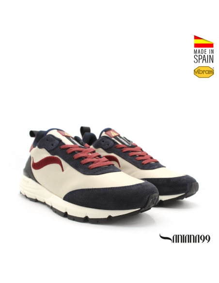 sneakers piel hombre