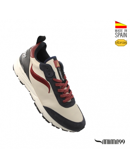 sneakers de piel para hombre