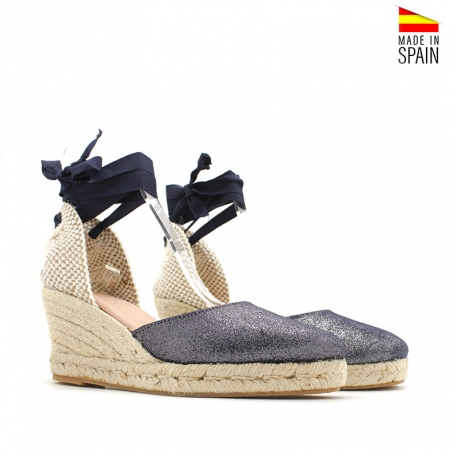 Alpargata Cuña Mujer destellos