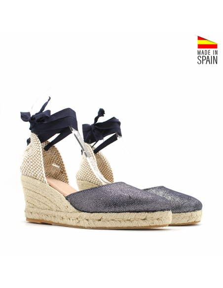 Alpargata Cuña Mujer destellos