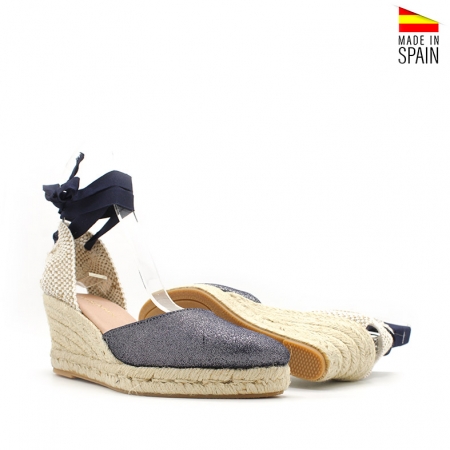 Alpargata Cuña atada