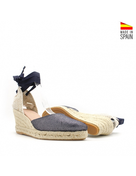Alpargata Cuña atada