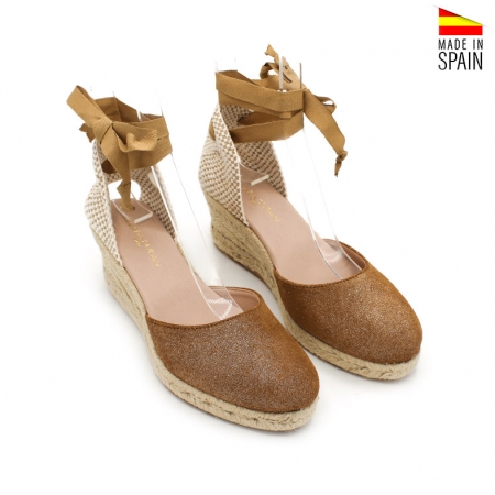 Alpargatas cuña elegante