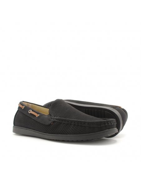 zapatos mocasines negros hombre