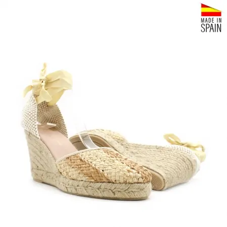 Alpargata Rafia beige