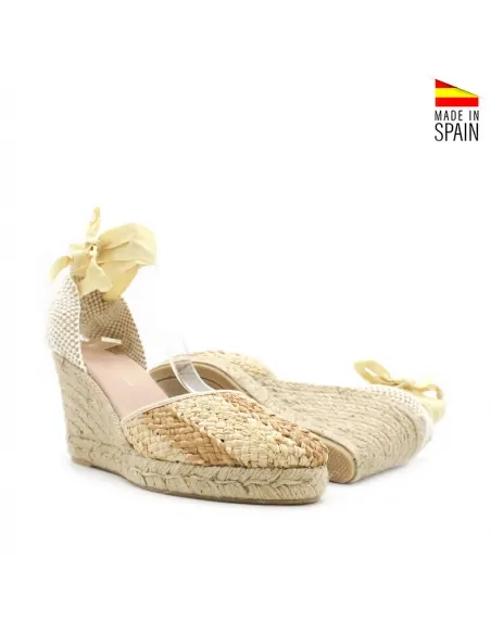 Alpargata Rafia beige