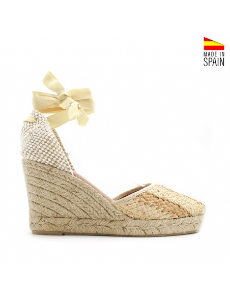 Alpargata natural mujer