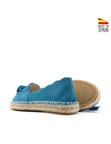 espardeña mujer azul