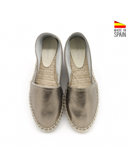 alpargatas esparto planas mujer