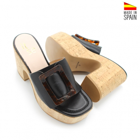 sandalias plataforma corcho mujer