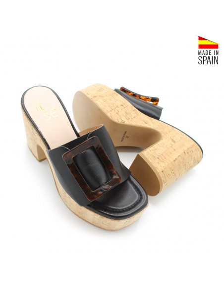 sandalias plataforma corcho mujer