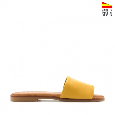 sandalia pala amarilla