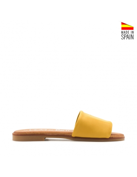 sandalia pala amarilla