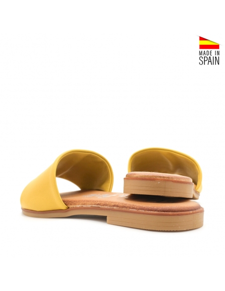 chancla pala amarilla