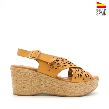 cuñas tiras cruzadas