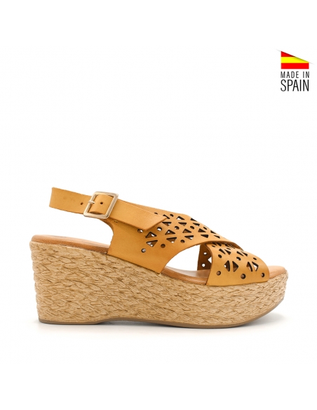 cuñas tiras cruzadas