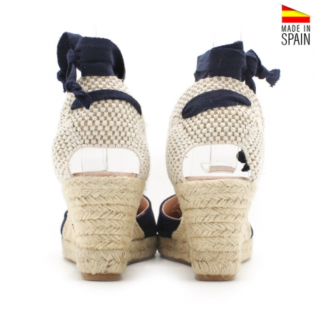 alpargata de cuña esparto