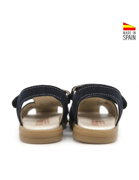 sandalias piel de niño