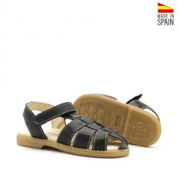 sandalias de piel para niños