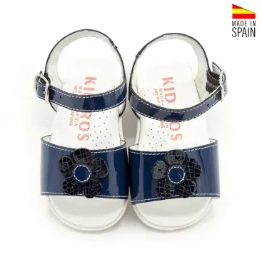 Sandalias de Vestir Niña azul