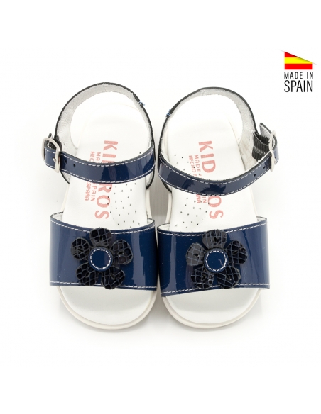 Sandalias de Vestir Niña azul