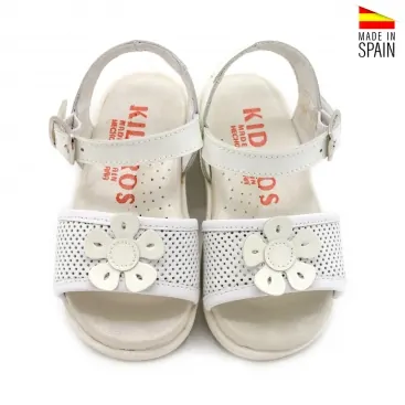 sandalia bebe blanca