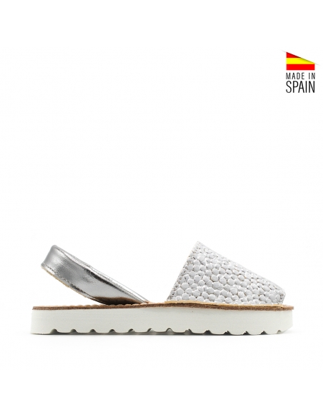 menorquinas niña plateadas