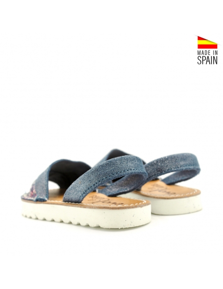 sandalias menorquinas niña