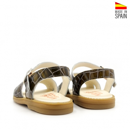 sandalia niña tiras