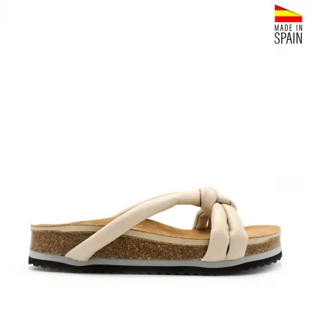 sandalia plana bio