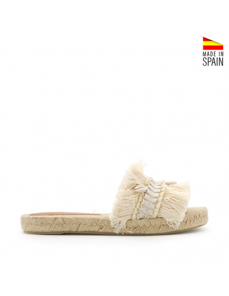 sandalias boho flecos