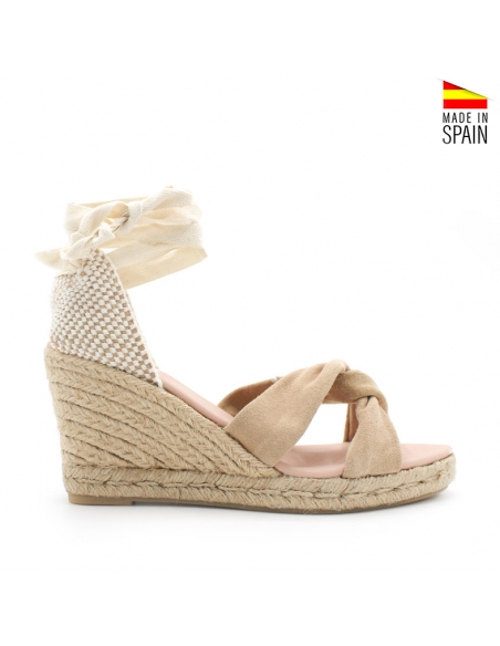 sandalias esparteñas mujer