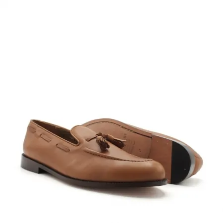 mocasin hombre borlas